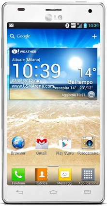 Смартфон LG Optimus 4X HD P880 White - Северск