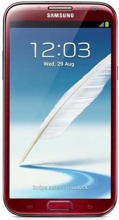 Смартфон Samsung Galaxy Note 2 GT-N7100 Red - Северск