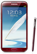 Смартфон Samsung Samsung Смартфон Samsung Galaxy Note II GT-N7100 16Gb красный - Северск